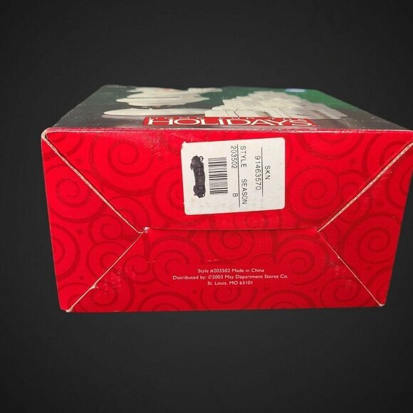 Santa Claus Salt and Pepper Shakers Holly Holidays Christmas Tree Presents‎ - Picture 9 of 11